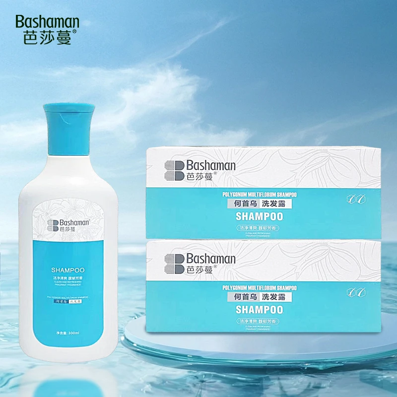 【安然专属】芭莎蔓何首乌洗发露持久保湿去角质 300ml/瓶