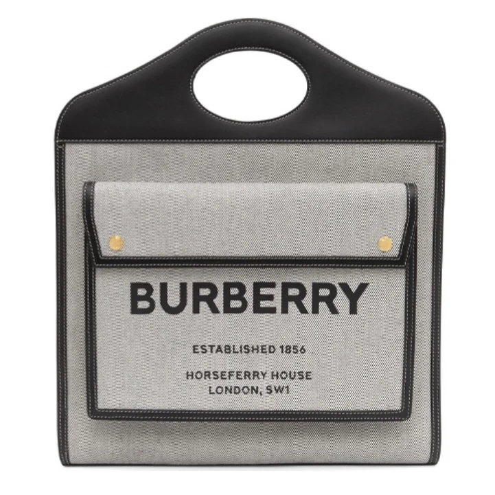 99新 BURBERRY/博柏利 巴宝莉博柏利/POCKET BAG扣盖包斜挎包