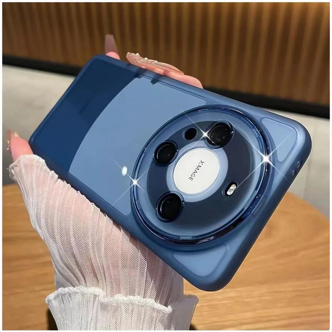 适用华为mate80手机壳透明mate60自带镜头膜mate70简约全包软壳