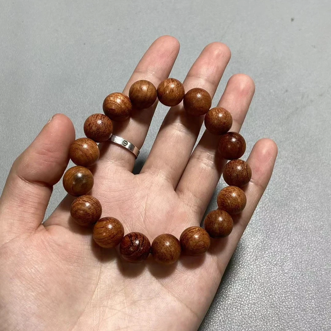 W603越黄 卡1.2花梨单圈小手串