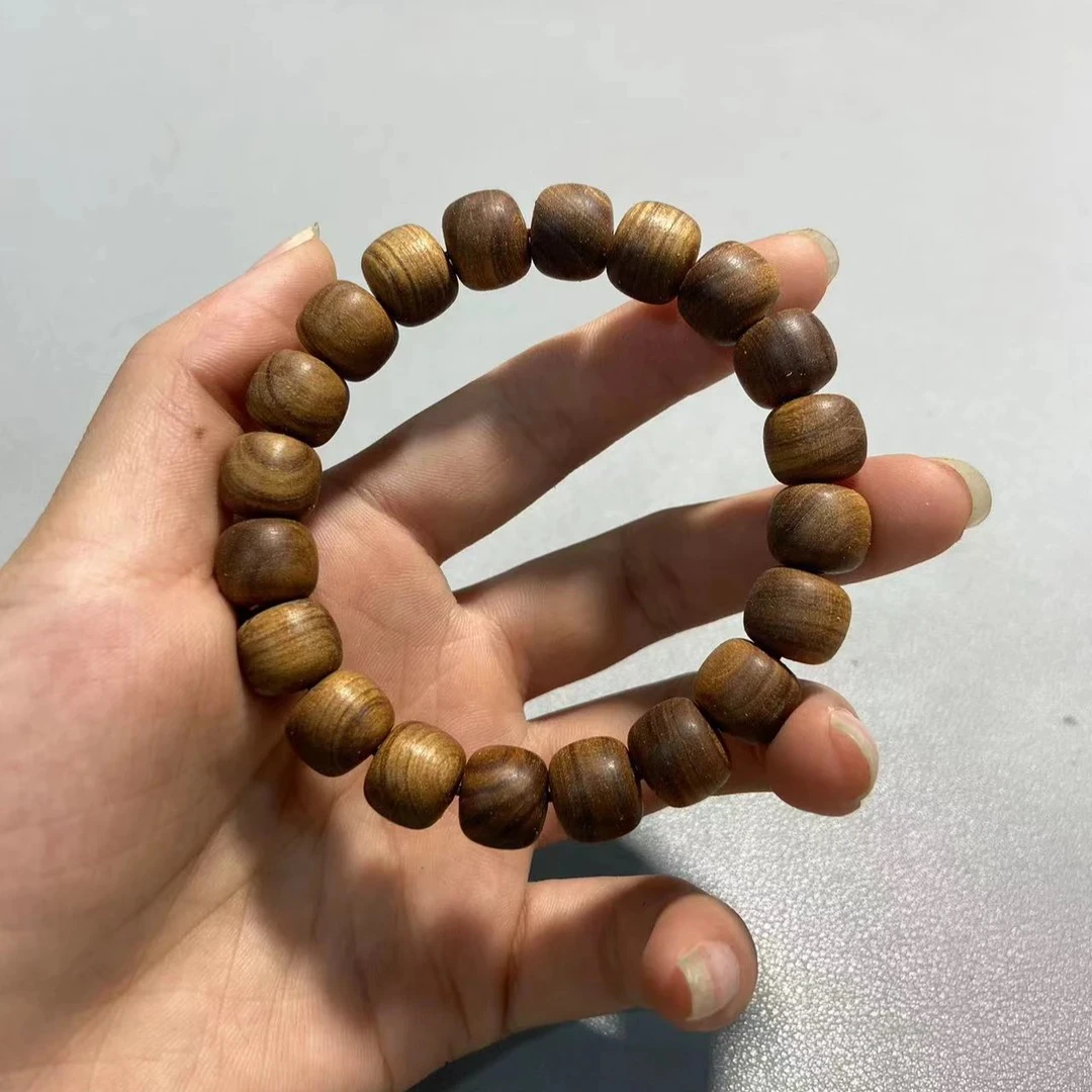 A552老山黑肉横纹 卡1.2cm老型手串