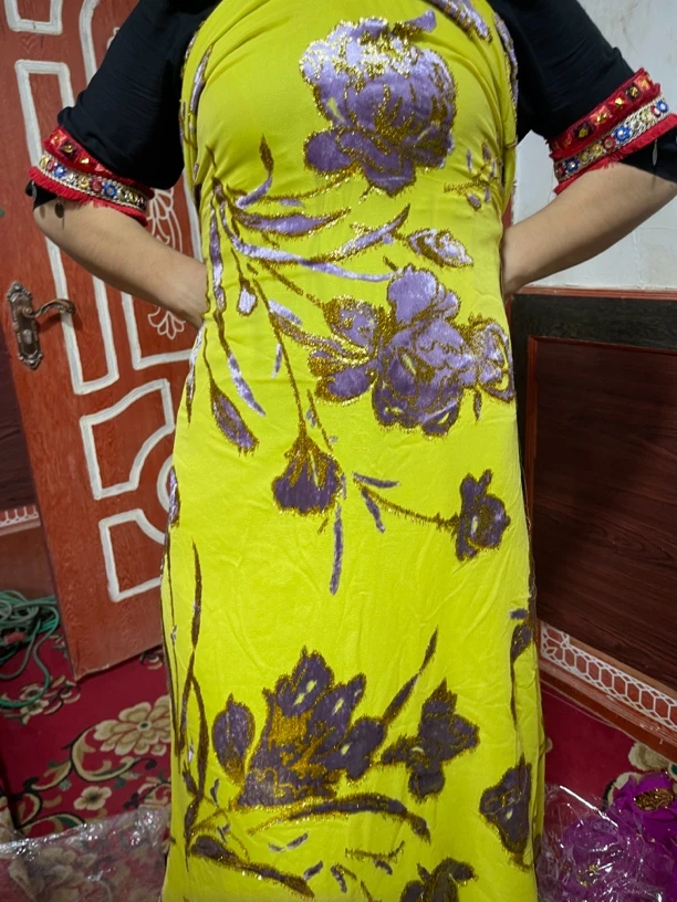 布料今年的年轻老人都穿上特别好看着个