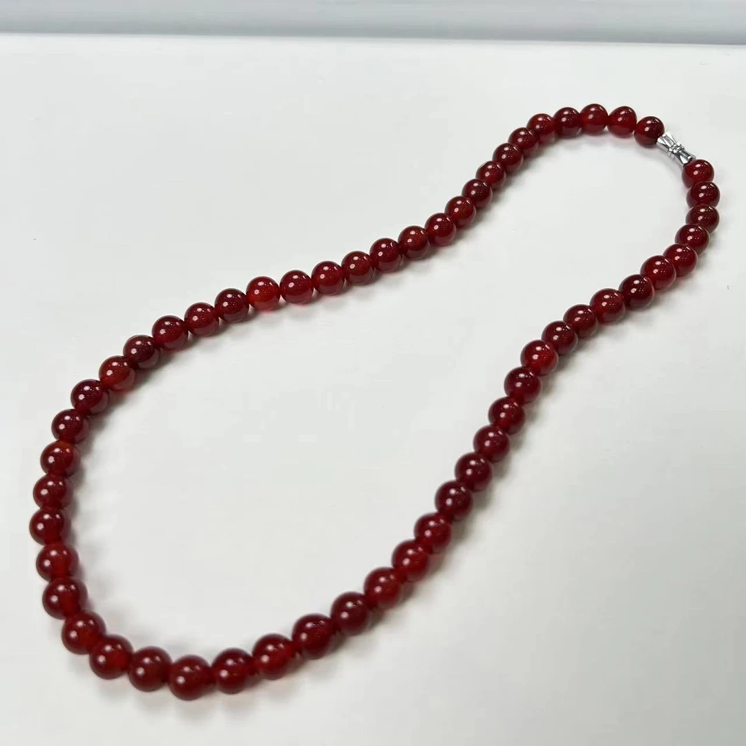 红玛瑙项链卡8珠子（多样性发货）