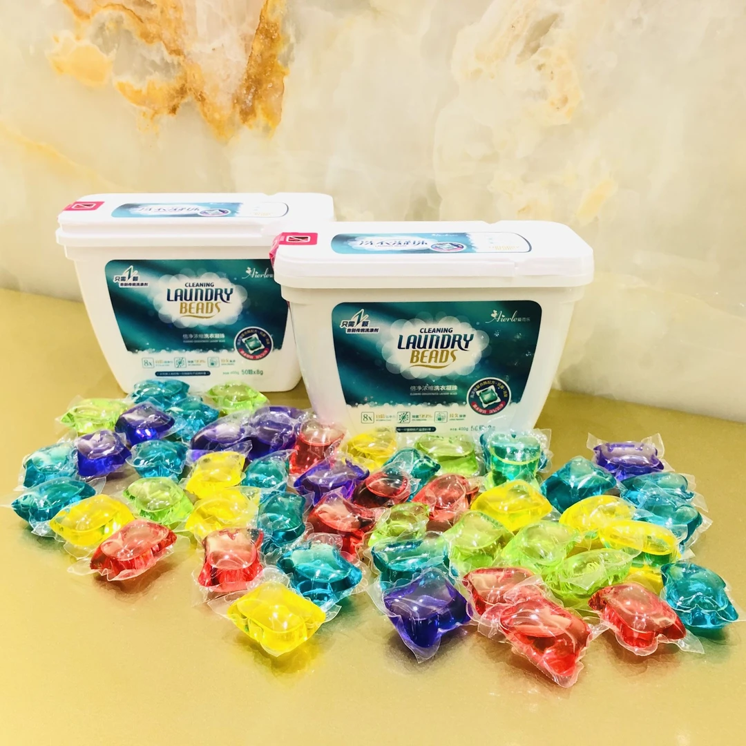 爱而乐洗衣凝珠 50粒*8g颗粒家庭装