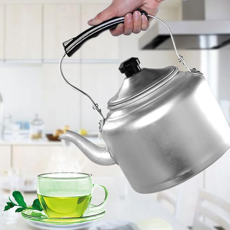 老式铝壶铝烧水壶加厚大容量家用开水壶煤气燃气煤炉子铝茶壶耐用
