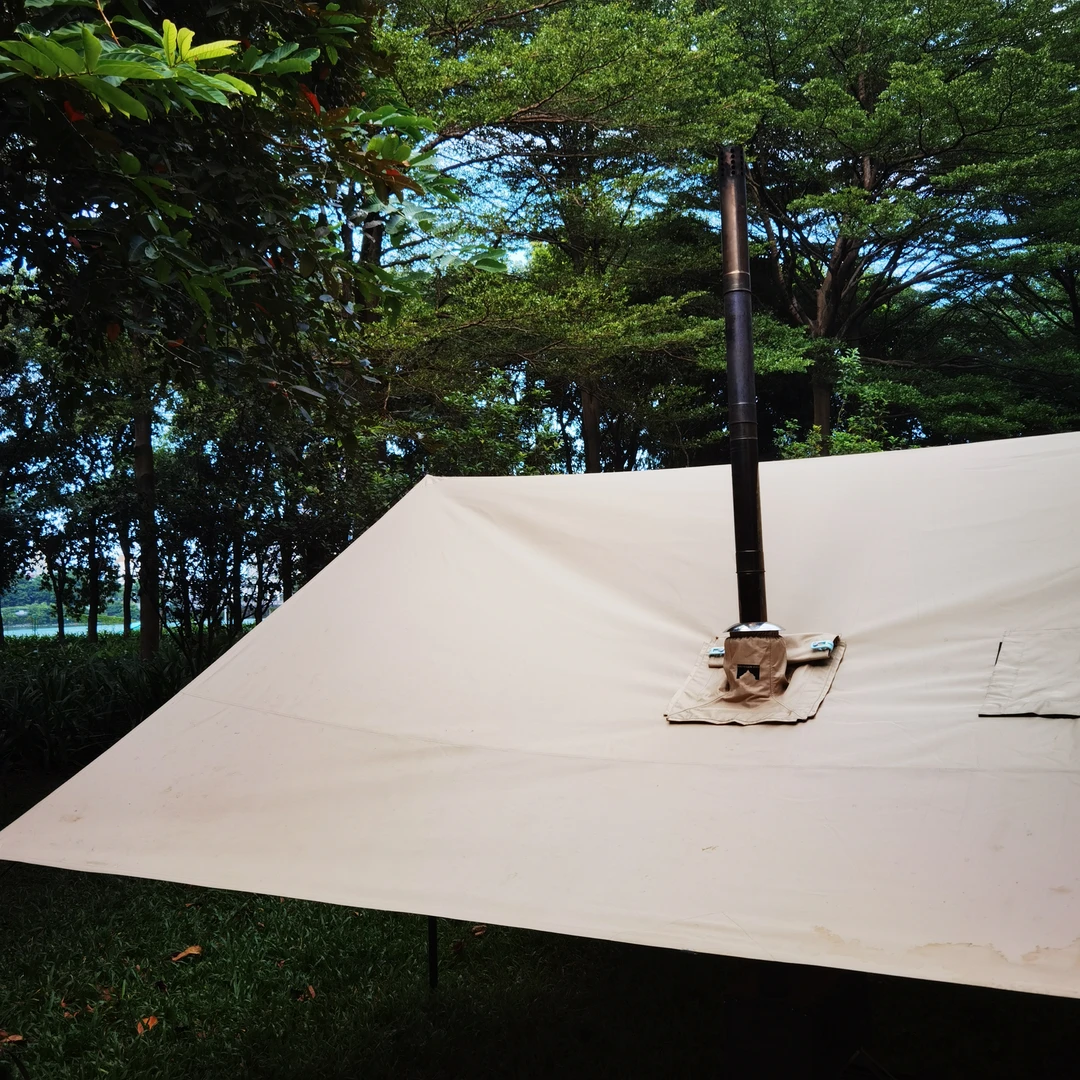 唤雨--独家专利帐篷烟囱孔防雨罩。京城豪斯需要拍定制款!!!
