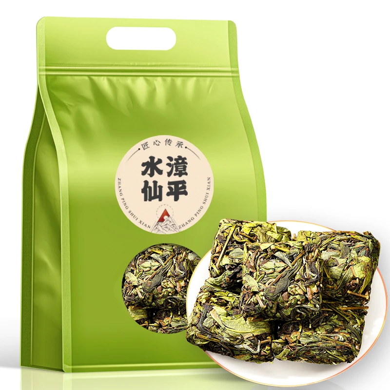 龙年新茶漳平水仙茶浓香型乌龙茶兰花香茶叶小饼茶散装袋装
