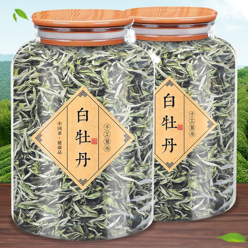 特级福建白茶明前头采花香荒野白牡丹 高山嫩芽自己喝罐装批发