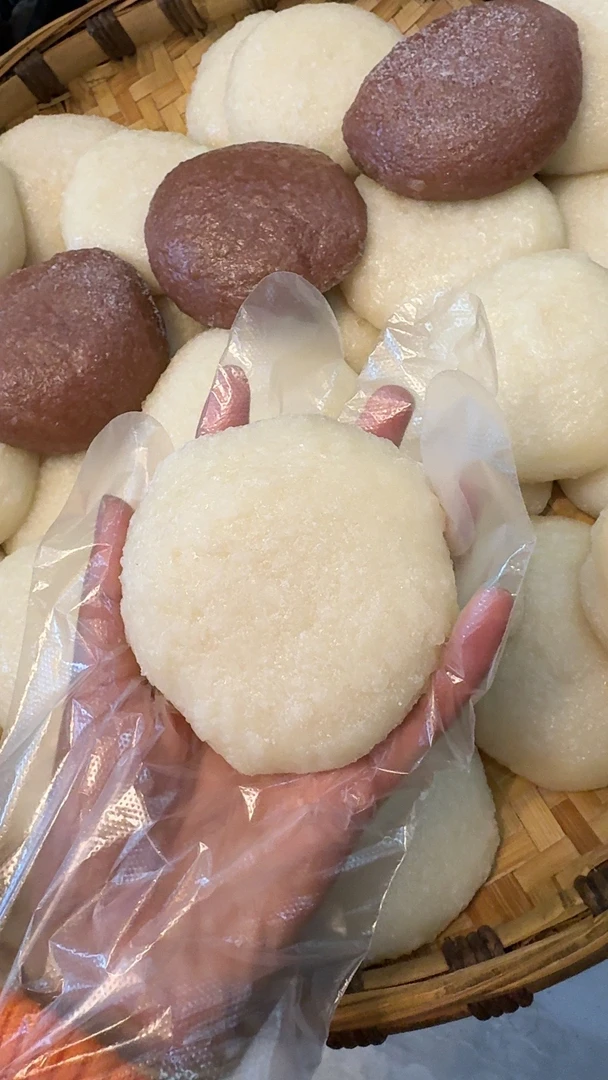 镇雄传统手工糍粑白米粑粑