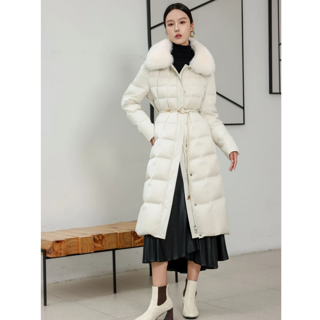 【新国标羽绒服】冬季新款羽绒服 女士新款羽绒服长款羽绒服24182