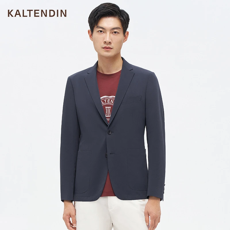 【商场同款新品】卡尔丹顿春季男西服外套百搭西装上衣KDBS21109OA