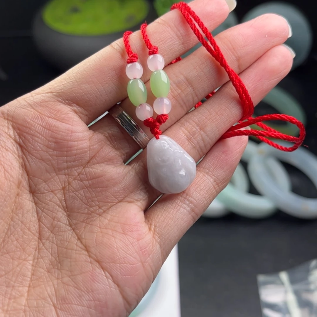 【闪购商品】翡翠颈饰未镶嵌半**凉