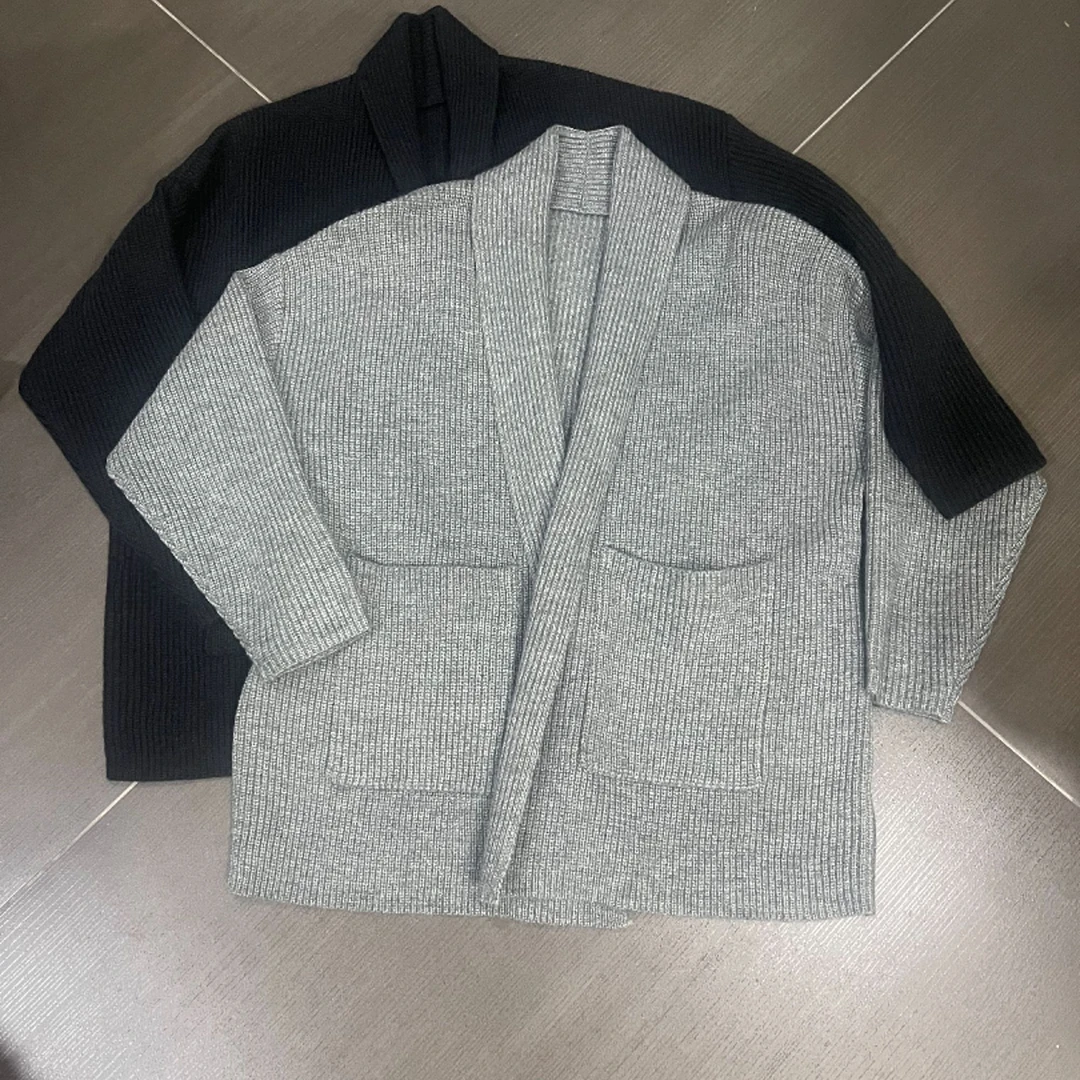 【WWDX2898】慵懒复古毛衣开衫