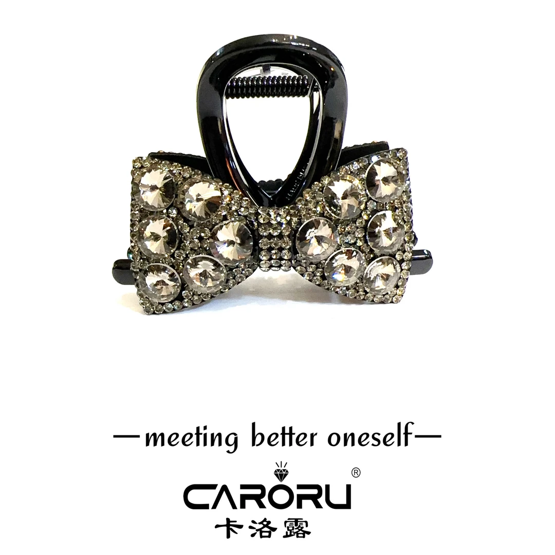 A017-CARORU卡洛露-【繁星闪烁】原创施华洛8cm抓夹时尚气质百搭
