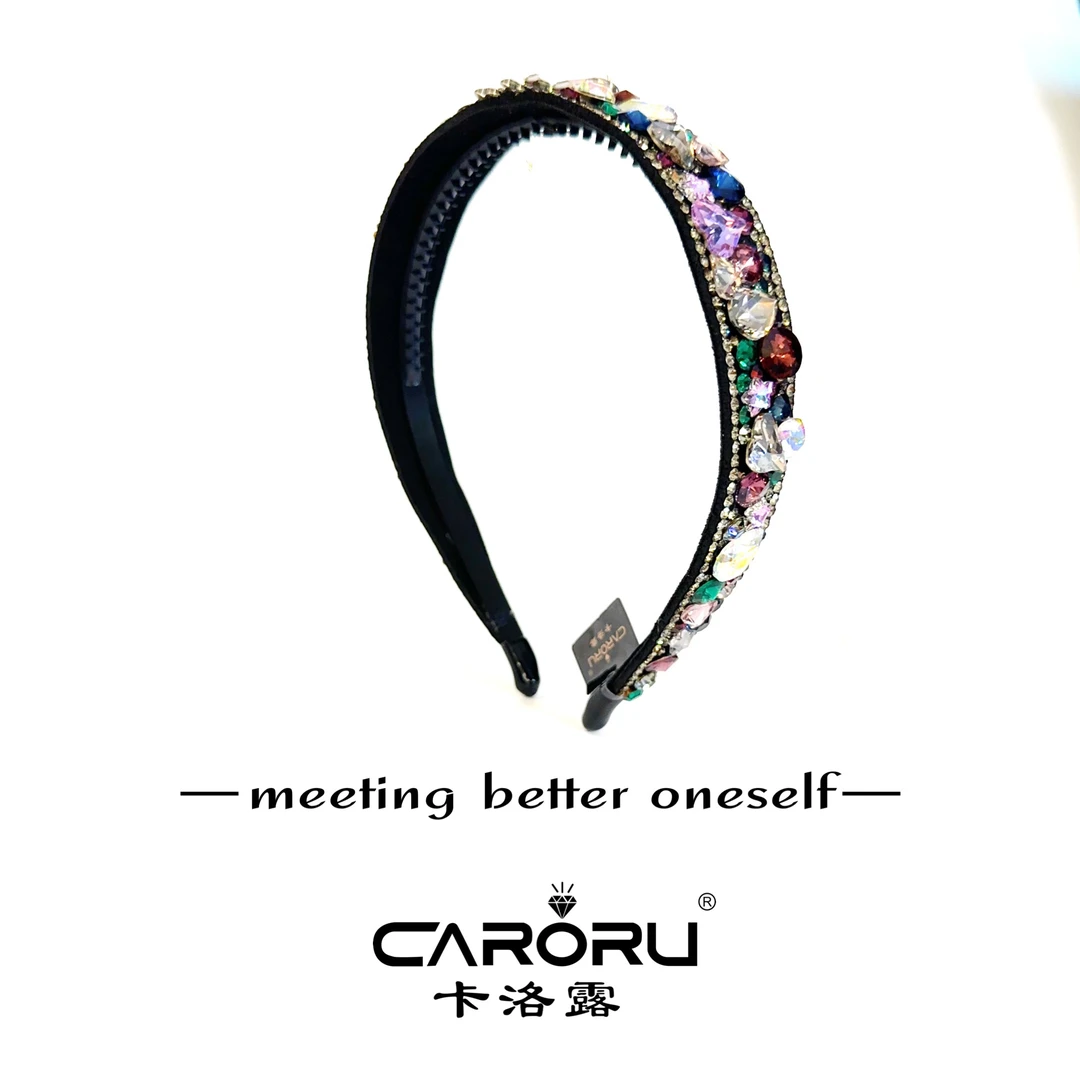CARORU/卡洛露【马卡龙．嘉年华】专柜版豪镶版发箍发饰.