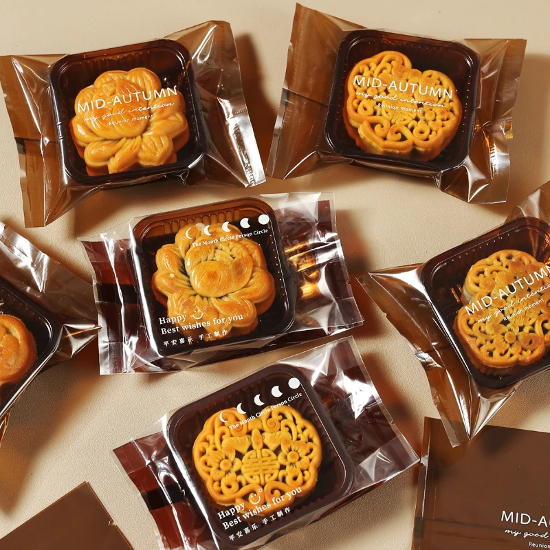 63-80克月饼包装袋 月饼底托 加厚 75克月饼包装袋