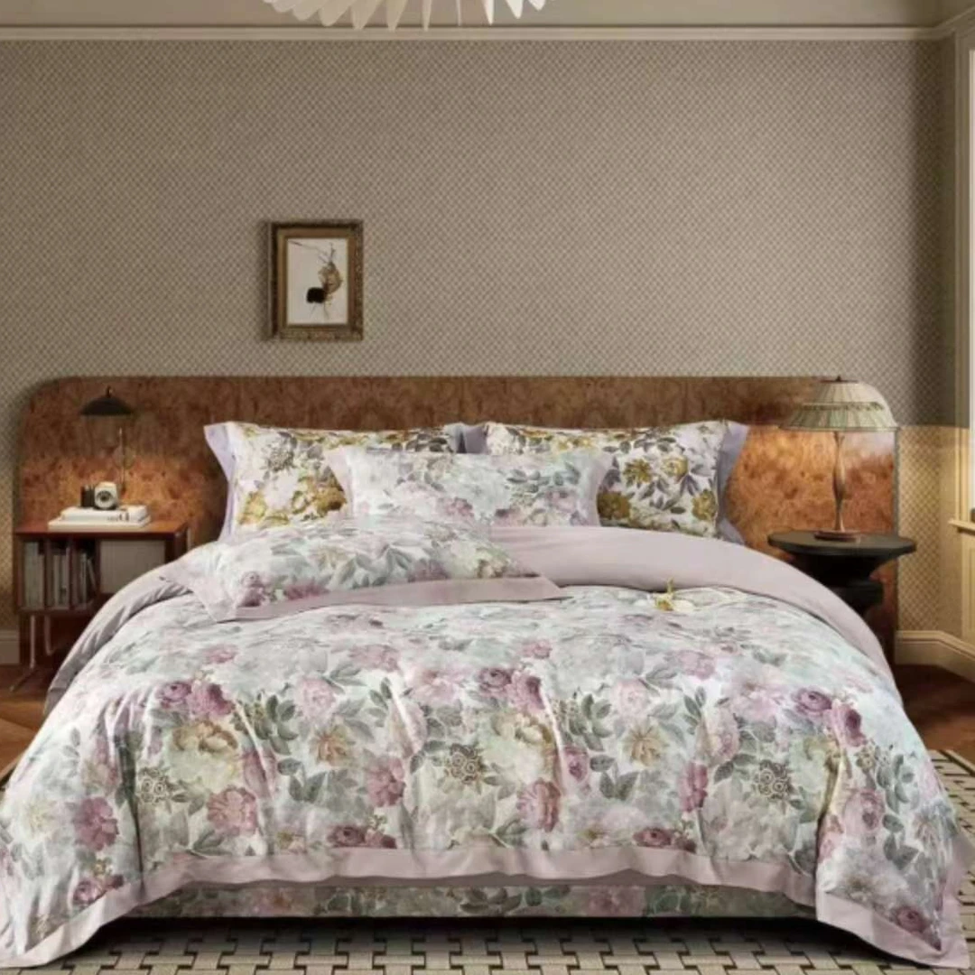 【秋日金紫色】200*230cm蚕丝天丝棉被柔软顺滑轻奢天丝夏被