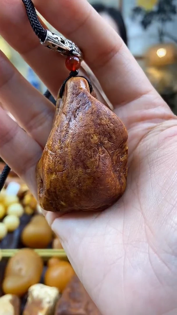 【闪购商品】蜜蜡颈饰未镶嵌吊坠