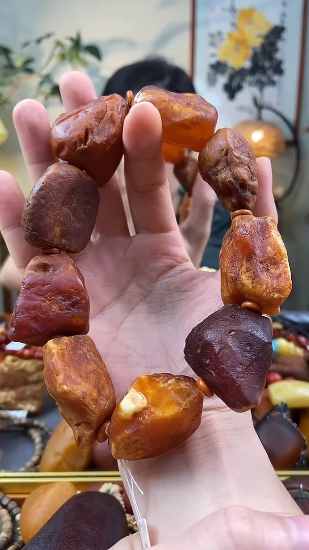 【闪购商品】蜜蜡手串未镶嵌手串