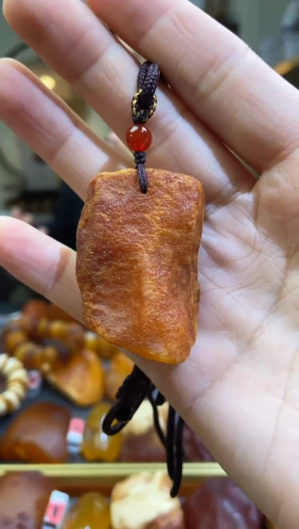 【闪购商品】蜜蜡颈饰未镶嵌吊坠