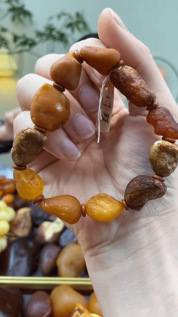 【闪购商品】蜜蜡手串未镶嵌手串