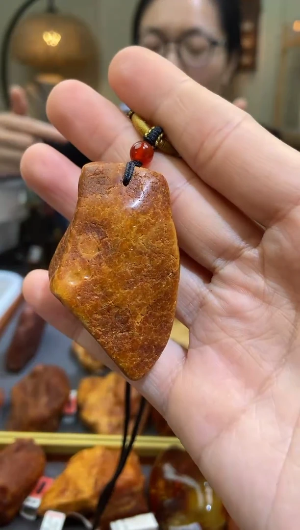 【闪购商品】蜜蜡颈饰未镶嵌吊坠