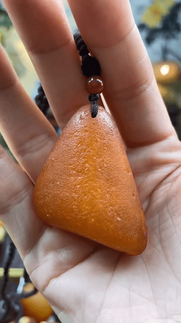 【闪购商品】蜜蜡颈饰未镶嵌吊坠