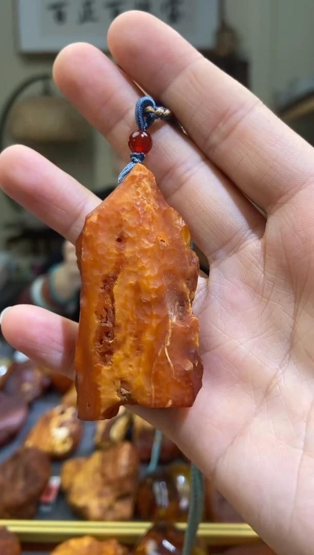 【闪购商品】蜜蜡颈饰未镶嵌吊坠