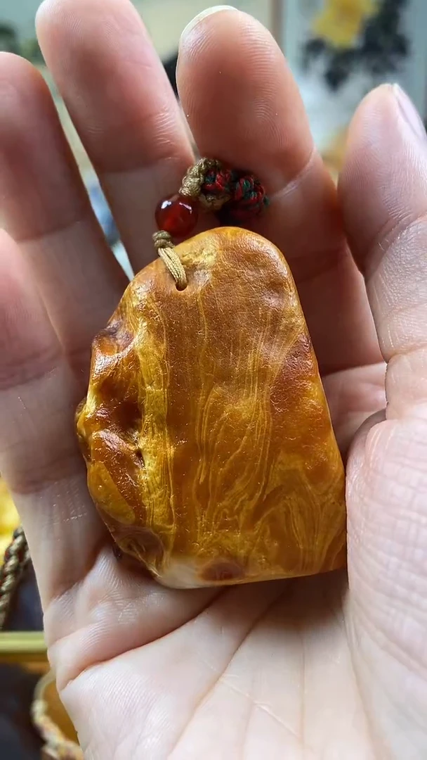 【闪购商品】蜜蜡颈饰未镶嵌吊坠