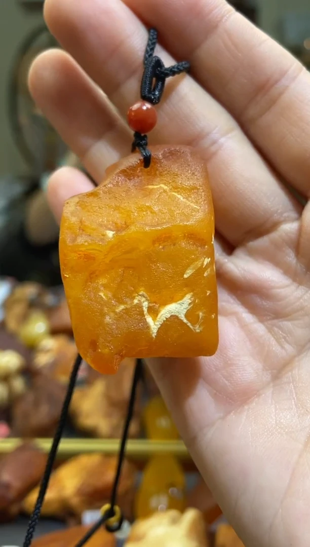 【闪购商品】蜜蜡颈饰未镶嵌吊坠