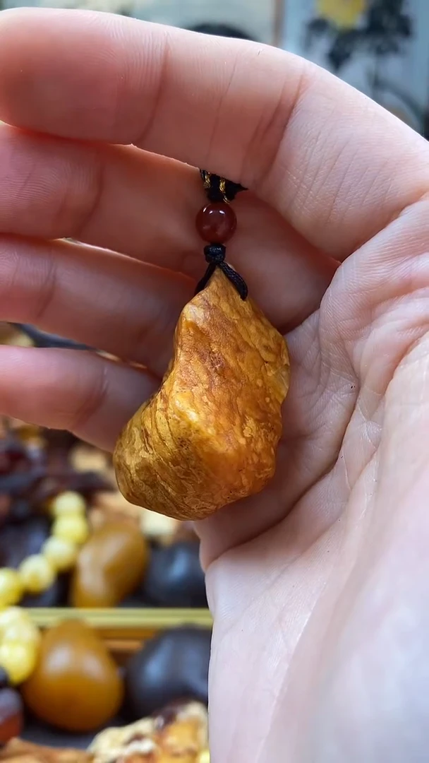 【闪购商品】蜜蜡颈饰未镶嵌吊坠