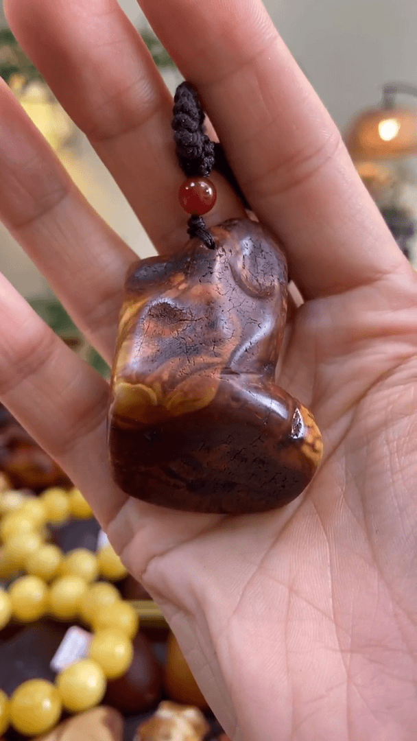【闪购商品】蜜蜡颈饰未镶嵌吊坠