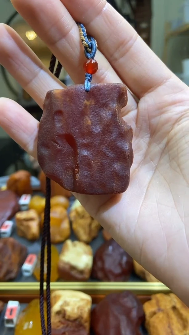 【闪购商品】蜜蜡颈饰未镶嵌吊坠