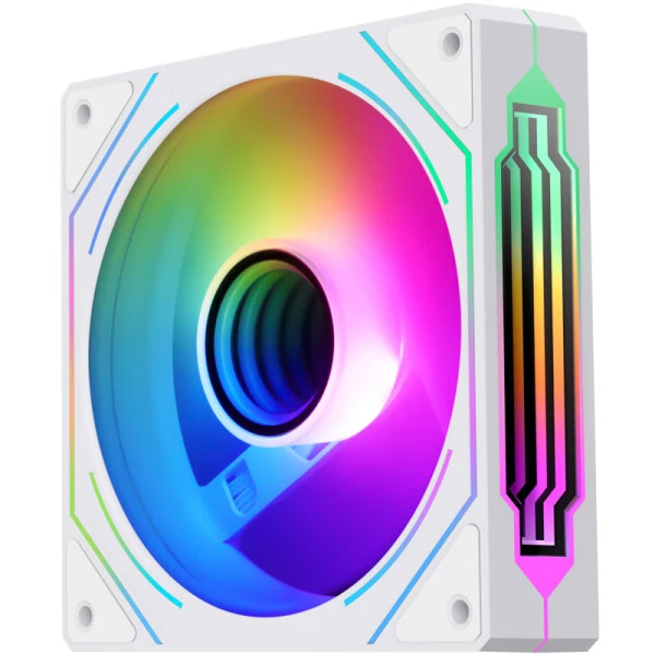 幻变12/棱镜8PRO电脑机箱风扇散热ARGB黑白发光炫彩游戏