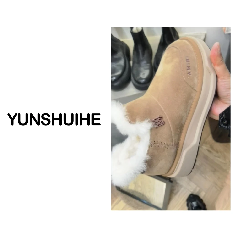 YUNSHUIHE/云水禾”“顶奢高级舒适透气御寒棉鞋