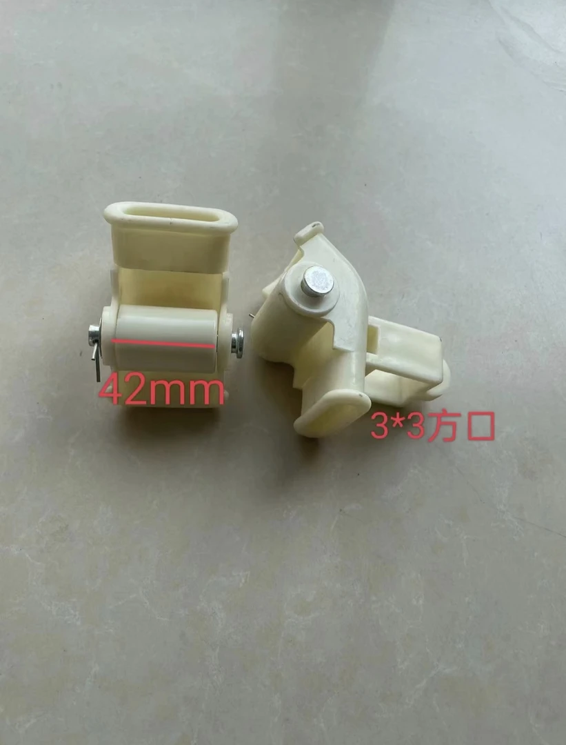 滴灌带新款铺管托 滴灌带尼龙滑轮铺膜机节能灌溉水管尼龙滑轮