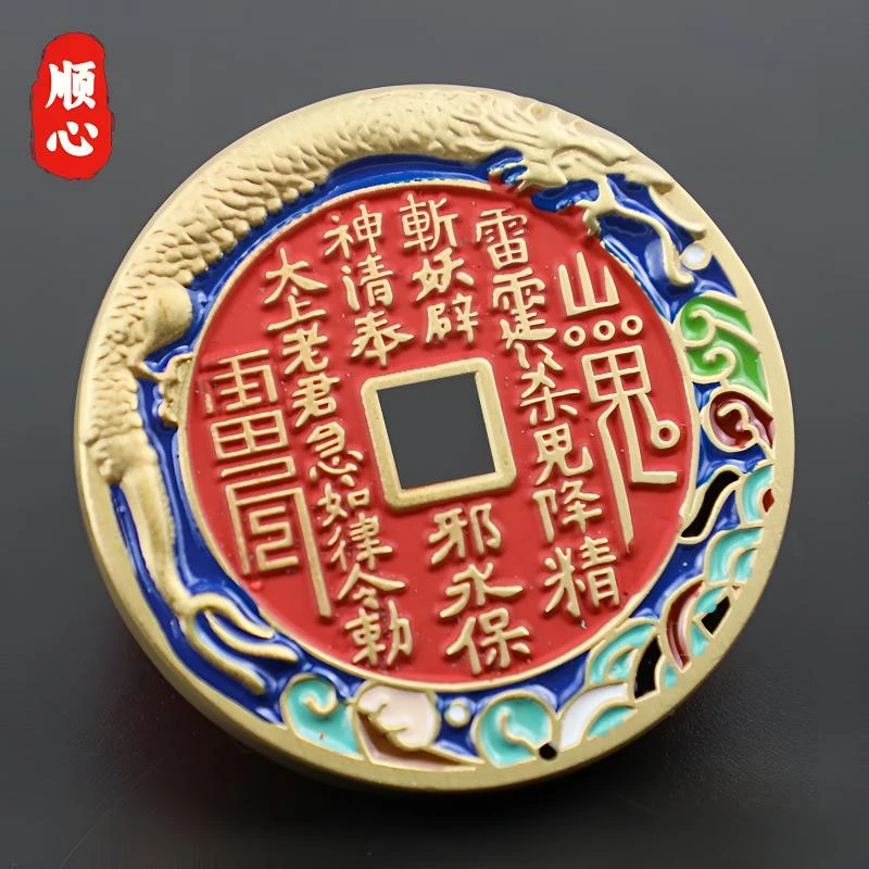 CHEN XI【晨玺】手工 时尚精美 黑 编绳 山鬼 吊坠项链 久不掉色