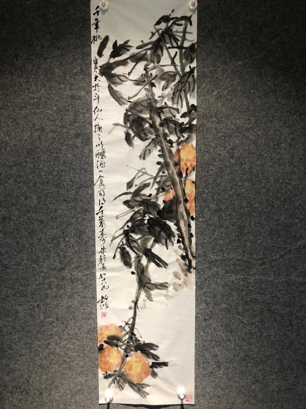 花鸟大写意水墨装饰画