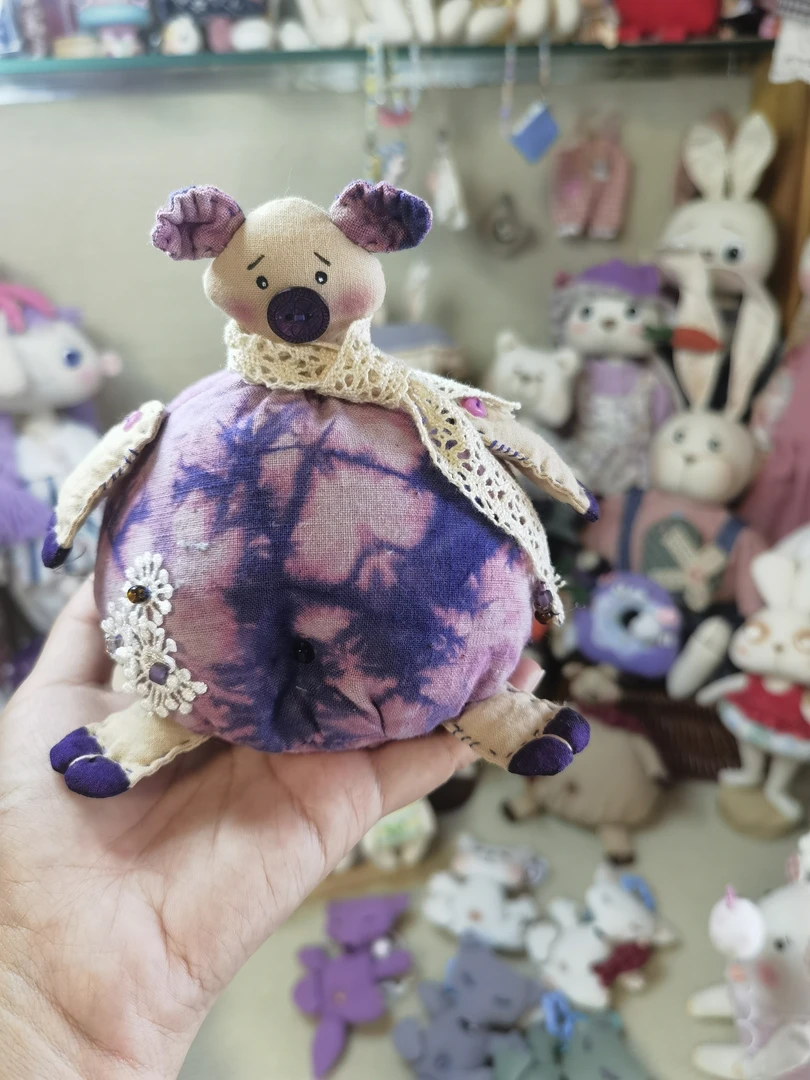手工布艺成品玩偶