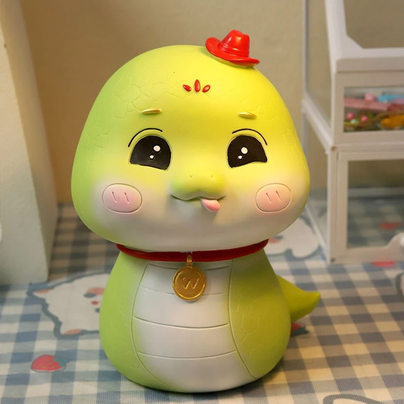 2025新款生肖蛇年儿童存钱罐大容量防摔可存可取成人男女孩储蓄罐