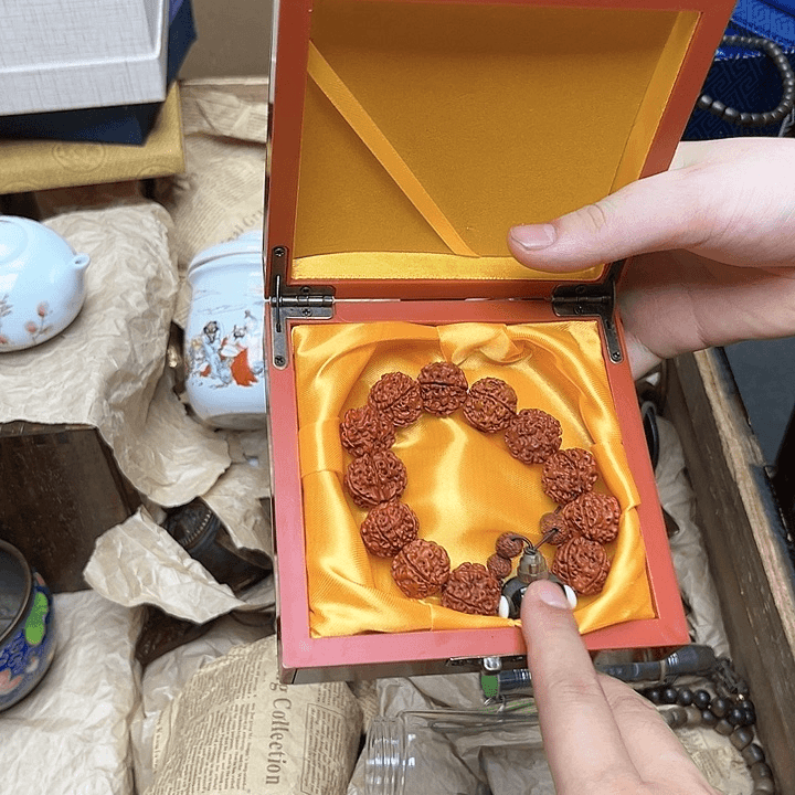 滴血莲花菩提吊坠
