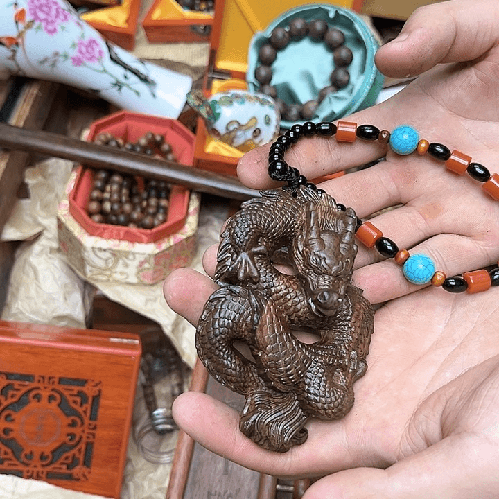 滴血莲花菩提吊坠