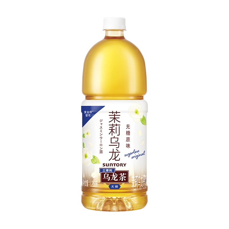 三得利茉莉乌龙茶饮料(无糖) 1.25L