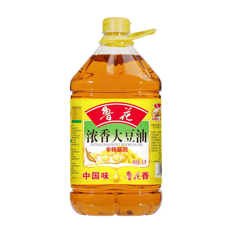 鲁花非转基因大豆油5L