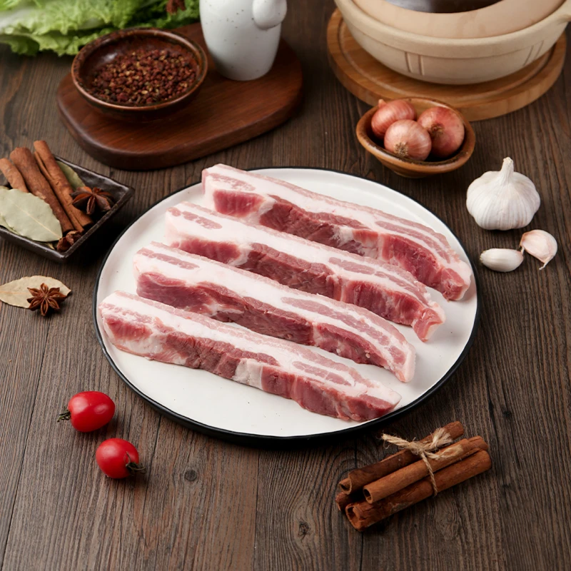 麦臻选黑猪五花肉 600-700g