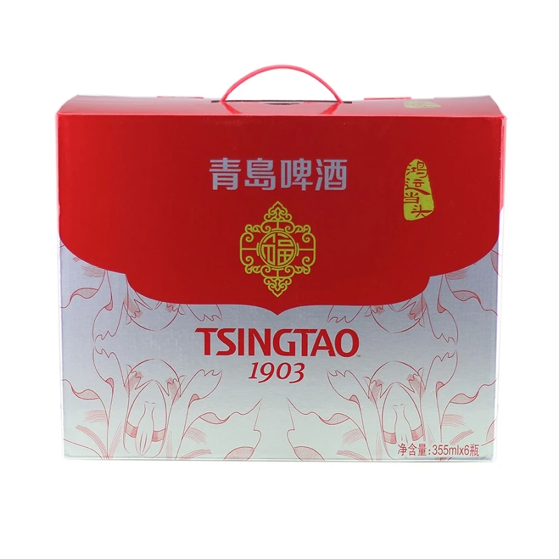 青岛鸿运当头11度啤酒 355ml*6