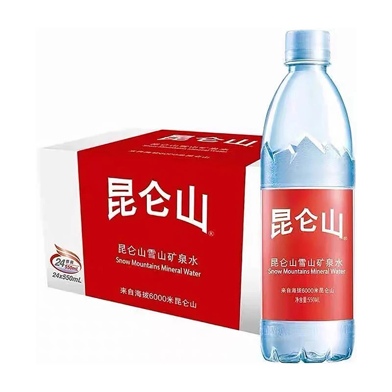 昆仑山雪山矿泉水 550ml*24