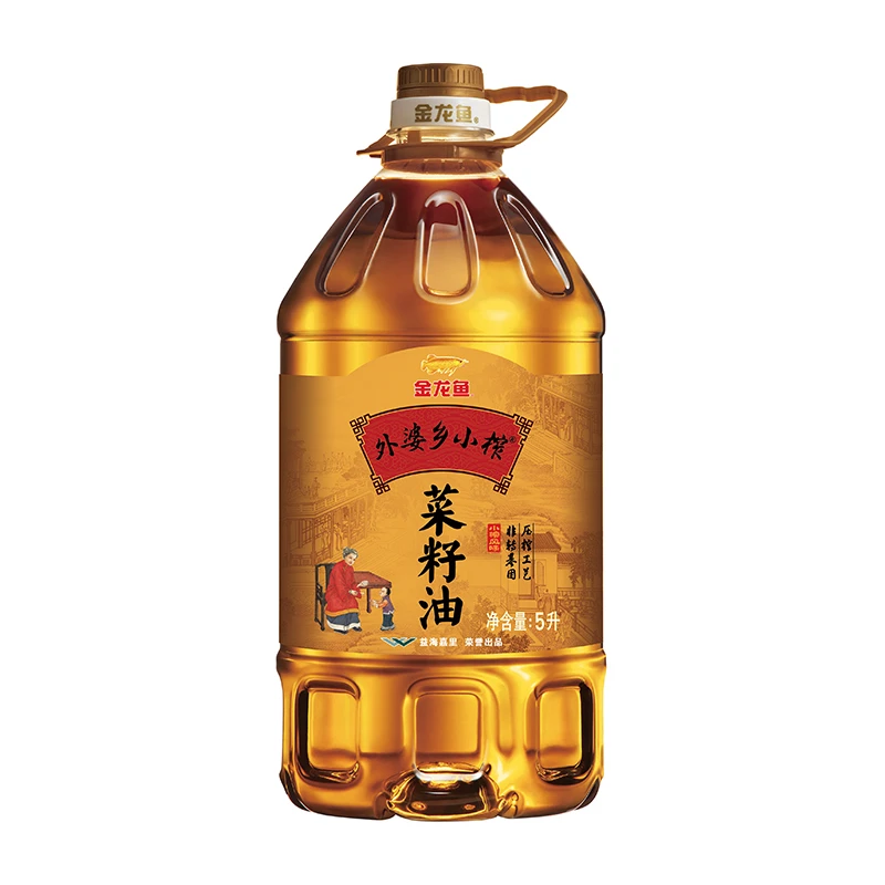 金龙鱼外婆乡小榨菜籽油 5L（新老包装随机发货）