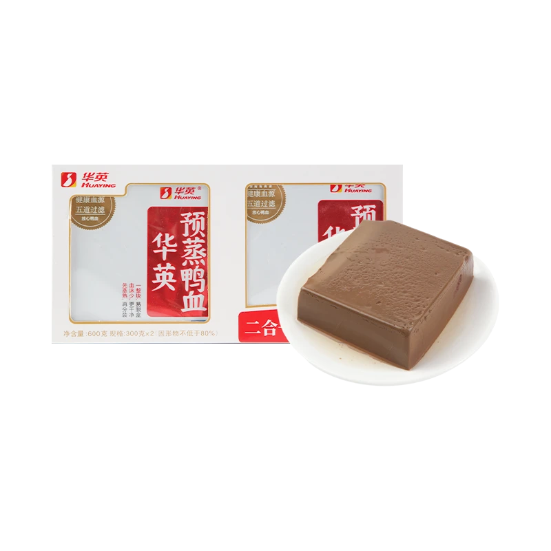 华英预蒸鸭血 600g