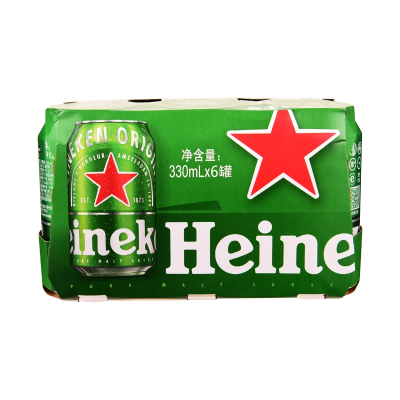 喜力啤酒 330ml*6